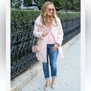 Eliza J Wool Blend Coat Size 6